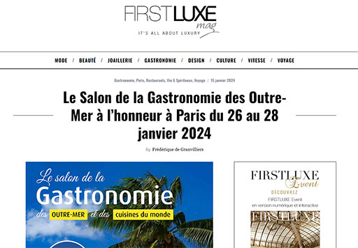 salon gastronomie des outre-mers