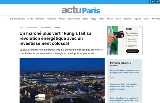 actu.fr Rungis fait sa revolution energetique