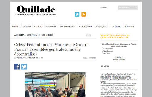 ouillade assemblee generale annuelle de la federation des marches de gros de france