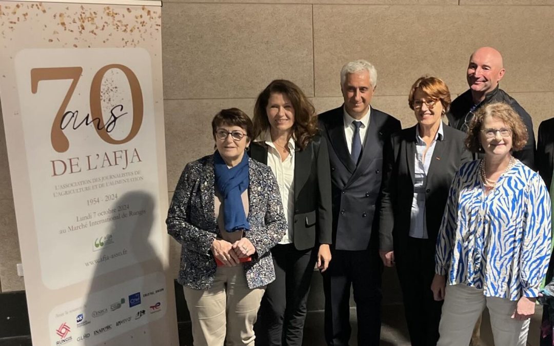 Les 70 ans de l’AFJA célébrés au Marché de Rungis