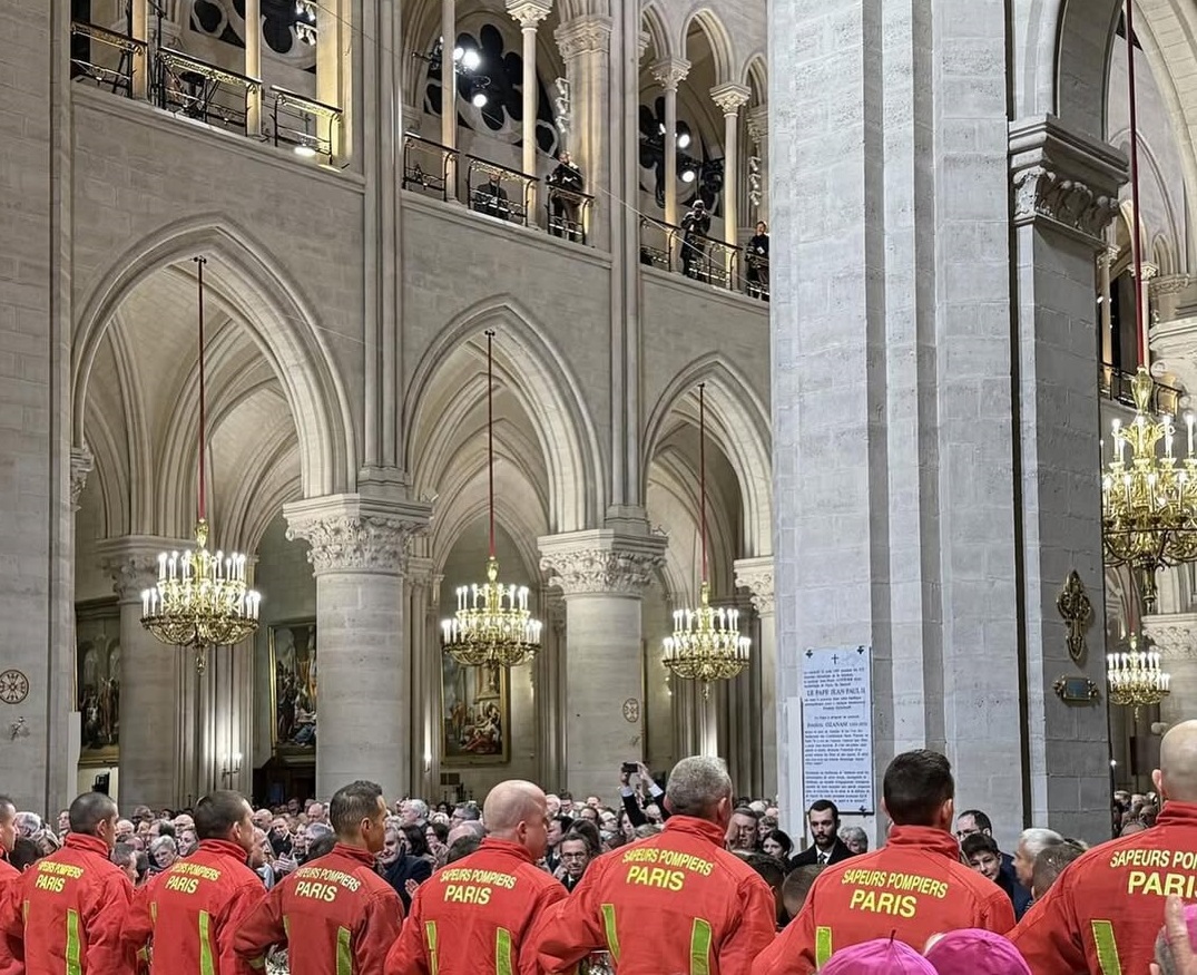 inauguration notre dame de paris